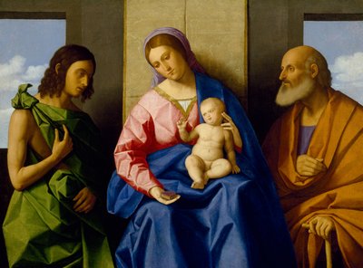 Virgin and Child with Saints John the Baptist and Joseph by Vincenzo di Biagio Catena